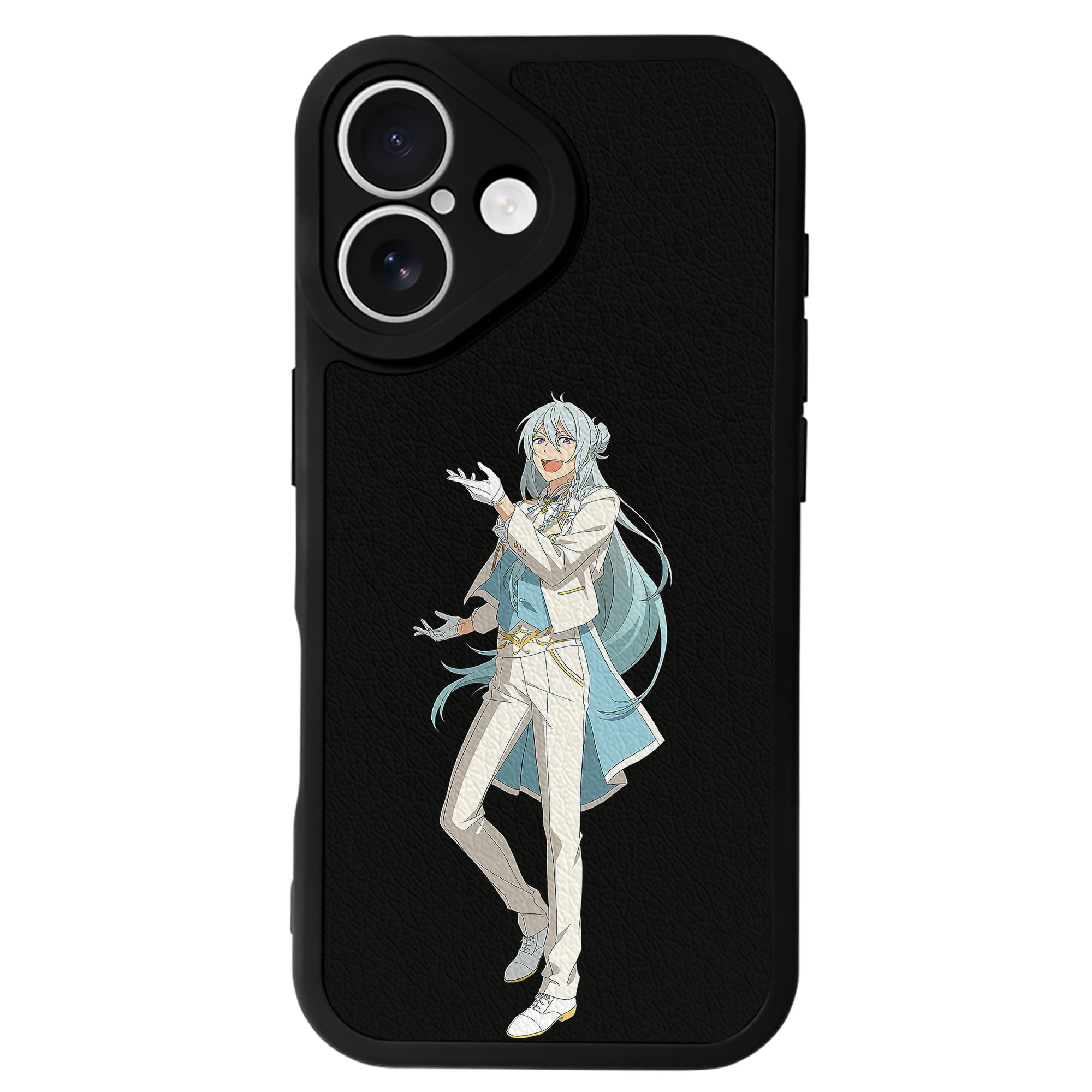 （画像用） あんさんぶるスターズ! Ensemble Stars 【iPhone 16シリーズ対応】シリコンスマホケース（レザー調） 材質：シリコン